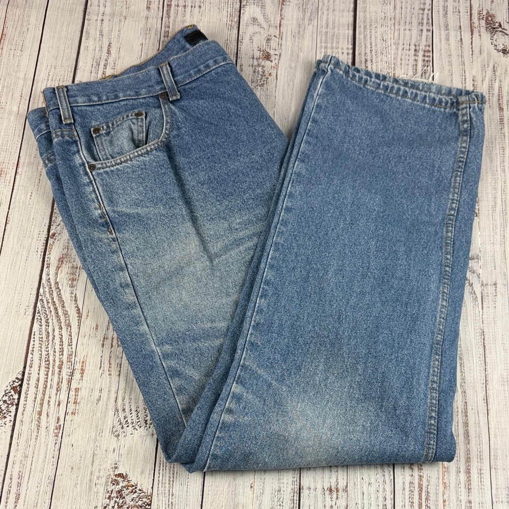Berkley Jensen Blue Relaxed Jeans Size 40 X 32 - Picture 9 of 11
